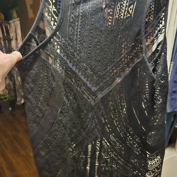 Womens Black Cover Up by Mossimo Size Large - Picture 3 of 5